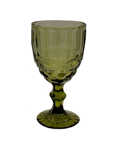 Бокал 320мл вино стекло зеленый Нет марки