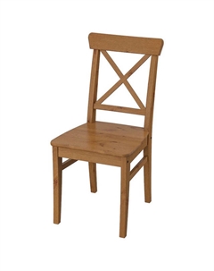 Стул Ингольт-2 400х910х530мм коричневый массив сосны Нет марки