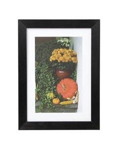 Фоторамка ФРЕЙМ 100х150 мм черная дерево багет 5N Нет марки