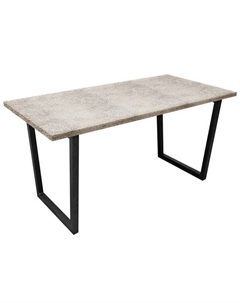Стол нераздвижной ФЕЛИКС 1200х750мм бетон ЛДСП/металл Нет марки