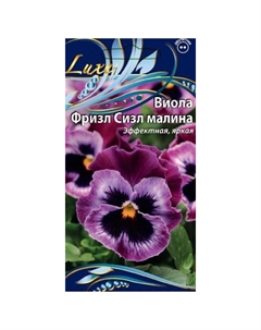 Семена Анютины глазки Фризл Сизл малина 5шт Нет марки