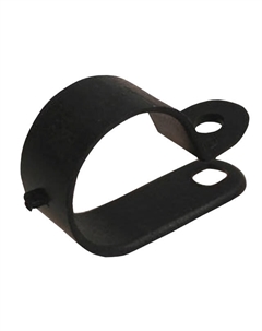 Скоба для крепления кабеля D9мм нейлон 30шт черный Нет марки
