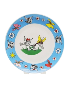 Тарелка ФЕДЕРАЦИЯ Зверушка 18см десертная фарфор Нет марки