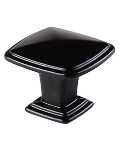 Ручка-кнопка LARVIJ L4.knob06BL черная Нет марки