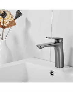 Смеситель для раковины S8501T оружейная сталь Shevanik