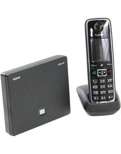 VoIP-телефон Gigaset C530A IP, 3 линии, цветной дисплей, DECT, черный (S30852-H2526-S301)