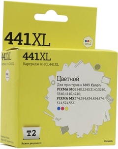 Картридж струйный T2 IC-CCL441XL, совместимый, для Canon PIXMA MG2140/3140/3540/MX394/434/474