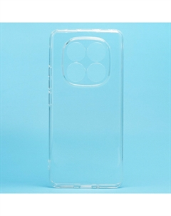 Чехол-накладка Activ ASC-101 Puffy 0.9мм для смартфона Xiaomi Redmi Note 14 Pro, силикон, прозрачный (238771)