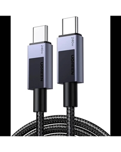 Кабель USB Type-C(M)-USB Type-C(M), Power Delivery 240 Вт, 1 м, черный, UGREEN L513 (45067) Ugreen