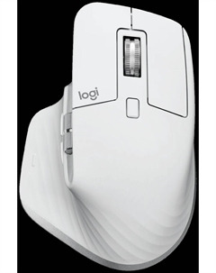 Мышь беспроводная/проводная MX Master 3S For Mac, 8000dpi, оптическая светодиодная, Bluetooth/Радиоканал, серый (910-006572) Logitech