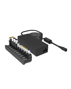 Адаптер питания ноутбука сетевой Gembird NPA-DC8, 65 Вт, 18.5 В, 3.42А, черный (NPA-DC8)