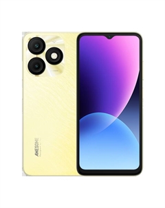 Смартфон ITEL A50, 6.6" 1612x720 IPS, Unisoc Tiger T603, 3Gb RAM, 64Gb, 3G/4G, Wi-Fi, BT, Cam, 2-Sim, 5000 мА⋅ч, USB Type-C, Android 14 (Go Edition), золотистый (A667LP/10059051) Itel