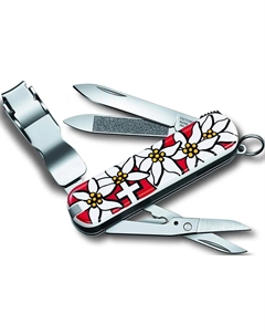 Нож перочинный 8 в 1, белый, Nail Clip (0.6463.840) Victorinox