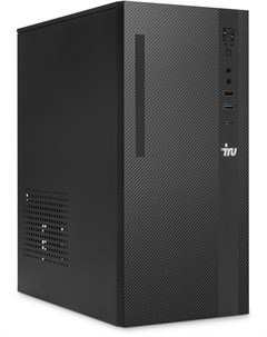 Системный блок IRU Office 310 MT, Intel Core i3 12100 3.3 ГГц, 16Gb RAM, 256Gb SSD, W11Pro, черный (2007813), Retail Iru