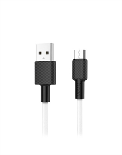 Кабель USB-Micro USB, 2A, 1м, белый HOCO Superior style X29 (6957531089742) Hoco