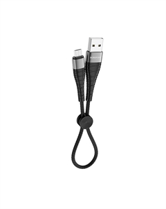 Кабель USB-Micro USB, 5A 25 см, черный Borofone BX32 Munificent (133672)