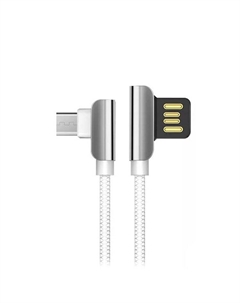 Кабель USB-micro USB, HOCO, 1.2m, белый, U24 Exquisite steel для HTC/Samsung (U42) Hoco