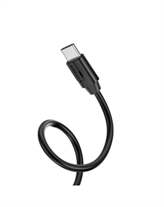 Кабель USB Type-C-USB, 2.4A, 1м, черный Borofone Harmony BX55 (6931474748003)