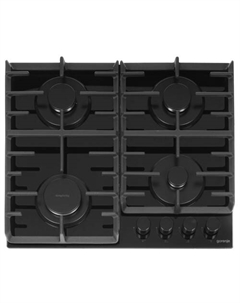 Газовая варочная панель GORENJE GT642SYB, 4 конфорки, черный (GT642SYB) Gorenje