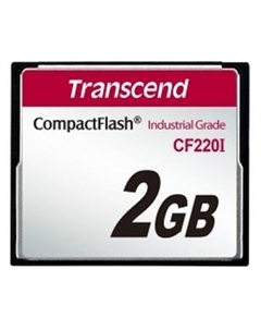 Карта памяти промышленная 2Gb CompactFlash (TS2GCF220I) Transcend