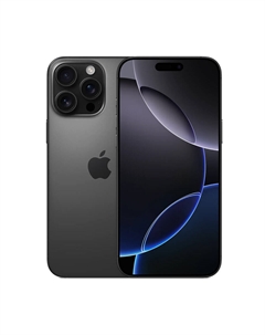 Смартфон Apple iPhone 16 Pro Max, 512 ГБ, (Dual Nano-SIM), Black Titanium