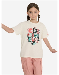 Футболка для девочек, Бежевый Outventure