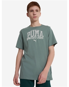 Футболка для мальчиков Classic Graphic, Зеленый Puma