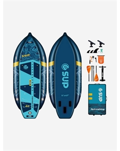 Надувная двухслойная SUP-доска E-SUP TRANQUIL 10'6"x46"x7" 335*119*20 см, Голубой E-surfer