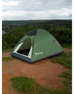 Палатка 2-местная Dome 2, Зеленый Outventure