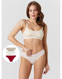 Трусы слипы женские в наборе, 3 шт Mark formelle