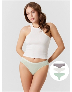 Трусы бразилиана женские в наборе, 3 шт Mark formelle