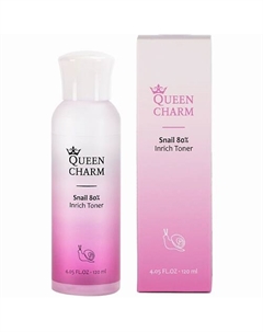 Тонер для лица с муцином улитки 120 Queen charm