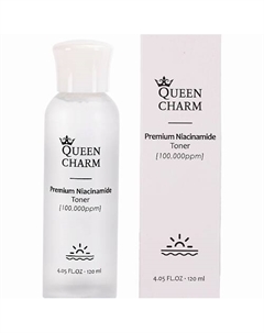 Тонер для выравнивания тона с ниацинамидом 120 Queen charm