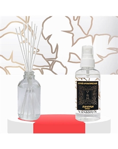 Набор диффузор + спрей для дома аромат Пачули Van&mun