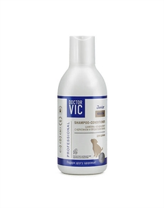 Шампунь для щенков с кондиционером, кератин и провитамин B5 200 Doctor vic