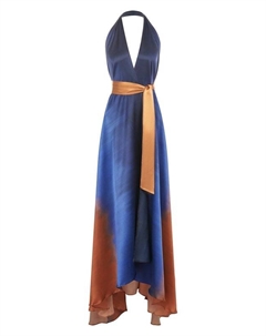 Атласное платье Kiton