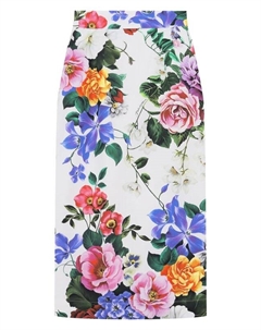 Хлопковая юбка Dolce&gabbana