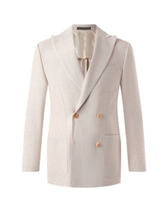 Пиджак изо льна и шерсти Corneliani