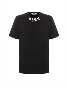 Хлопковая футболка Msgm