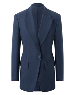 Жакет из вискозы и льна Brunello cucinelli