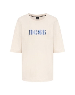 Хлопковая футболка Boss