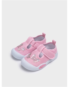 Туфли текстильные для девочек Playtoday baby