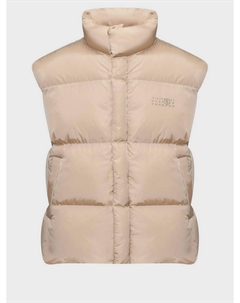 Стеганый жилет, бежевый Mm6
