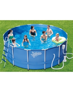 Каркасный бассейн 427х132см Polygroup P20-1452-B Summerescapes