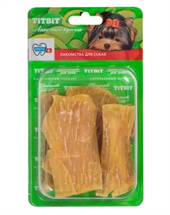Лакомство для собак Сухожилия говяжьи Б2-Ммалые 0,085 кг Titbit
