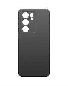Чехол (клип-кейс) Silicone Case, для Realme C75, черный Borasco