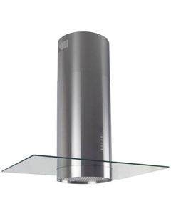 Вытяжка каминная Miltonia 190 Island Glass, нержавеющая сталь, кнопочное управление Mbs