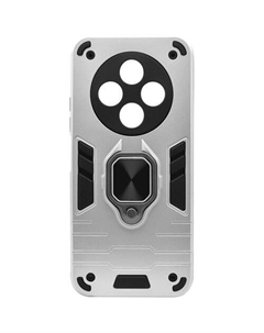 Чехол (клип-кейс) Anti-Shock case, для Tecno Spark 30C, противоударный, серебристый Borasco