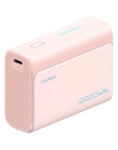 Внешний аккумулятор (Power Bank) CUKTECH PowerBank PB100, 10000мAч, розовый Cuktech