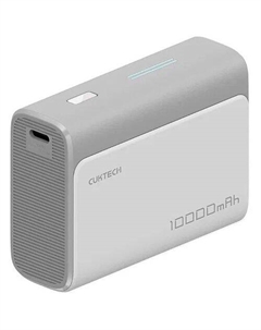 Внешний аккумулятор (Power Bank) CUKTECH PowerBank PB100, 10000мAч, серый Cuktech